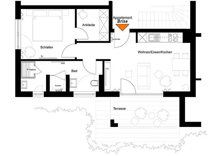 Brise - Infrarotsauna Hunde Wilkommen! * Lohme